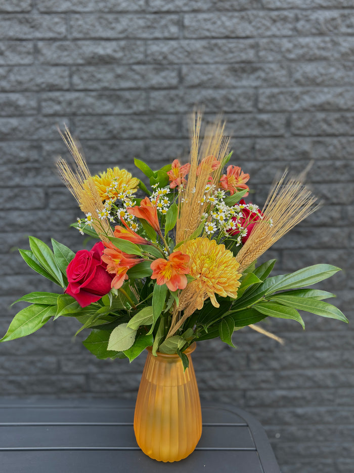 BQT236 bouquet de fleurs harmonie champêtre 