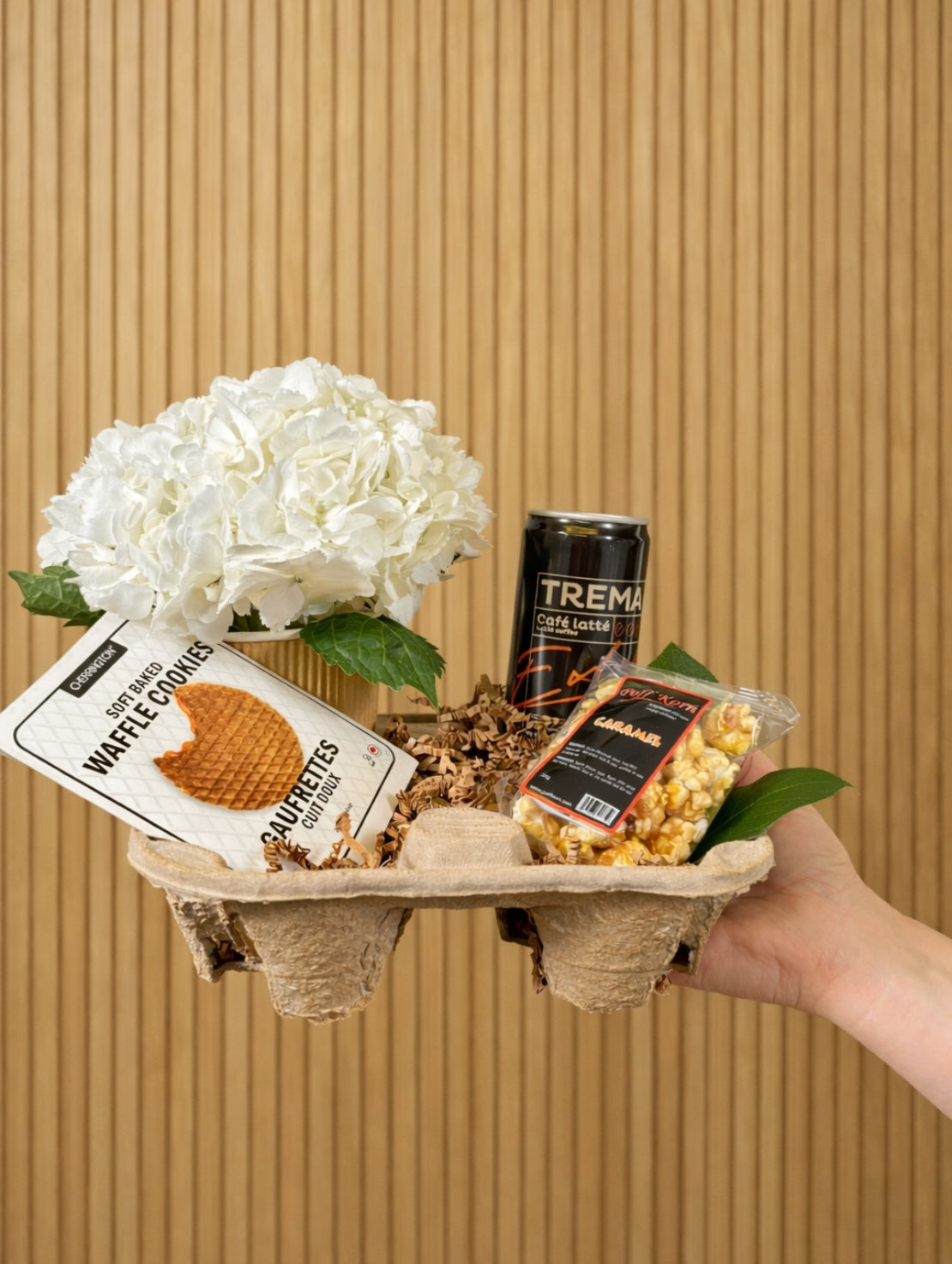 BQT41 Fleurs et breuvage pour emporter