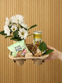 BQT241 Fleurs et breuvage pour emporter