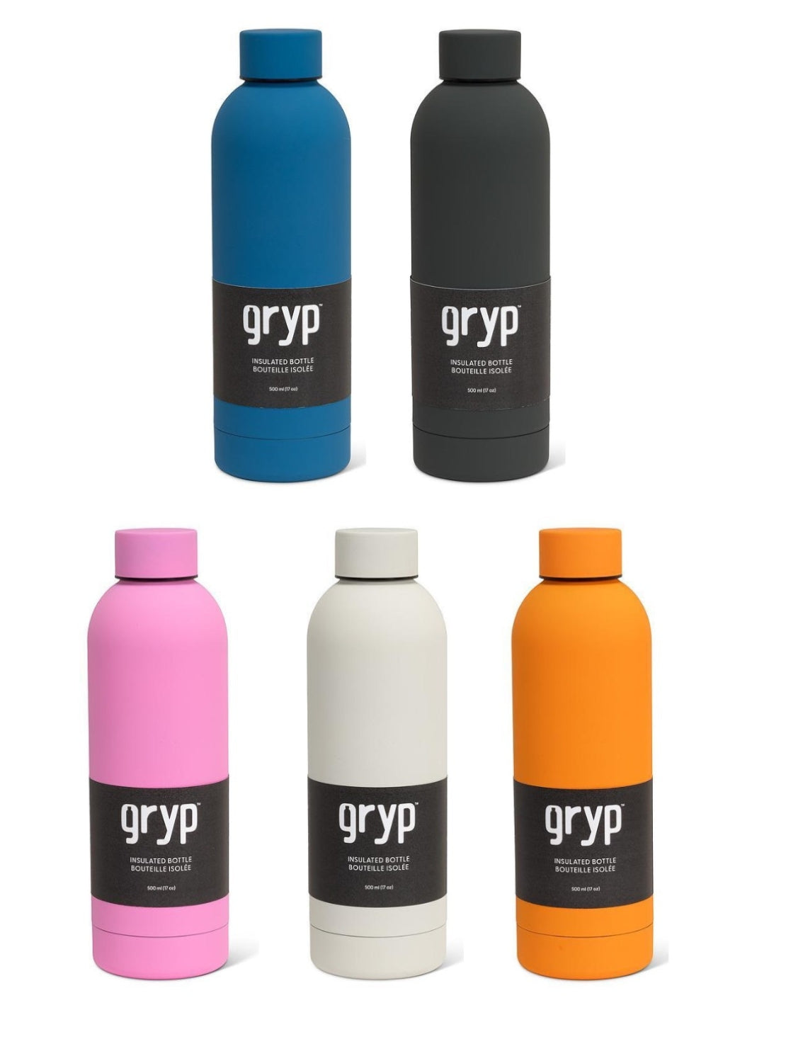 BQT204 Bouteille réutilisable et sa fleur en cadeau