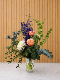 BQT243 Bouquet de fleurs élégance coloree 