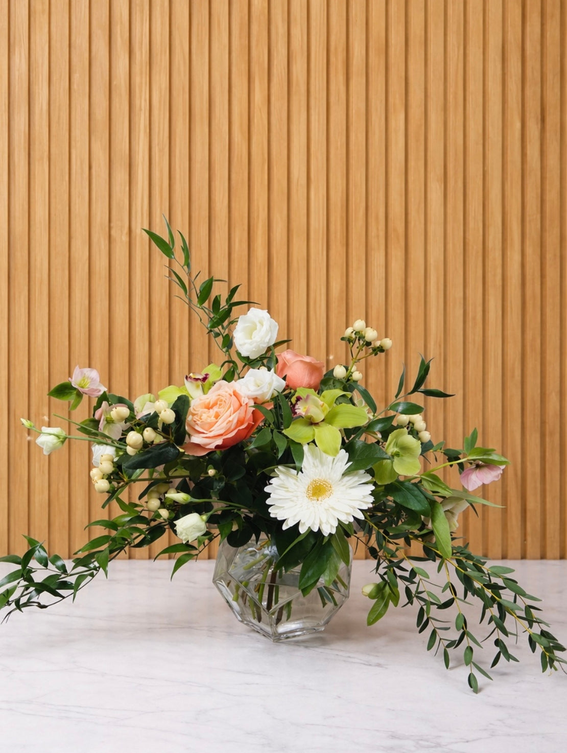 BQT244 Bouquet de fleurs harmonie florale