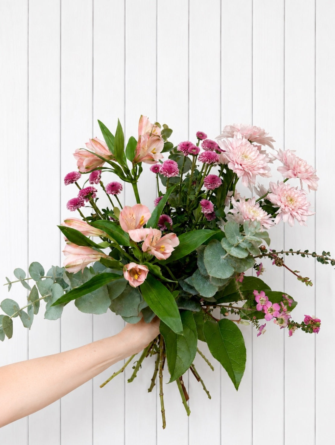 BQT247 Bouquet élégance pastel
