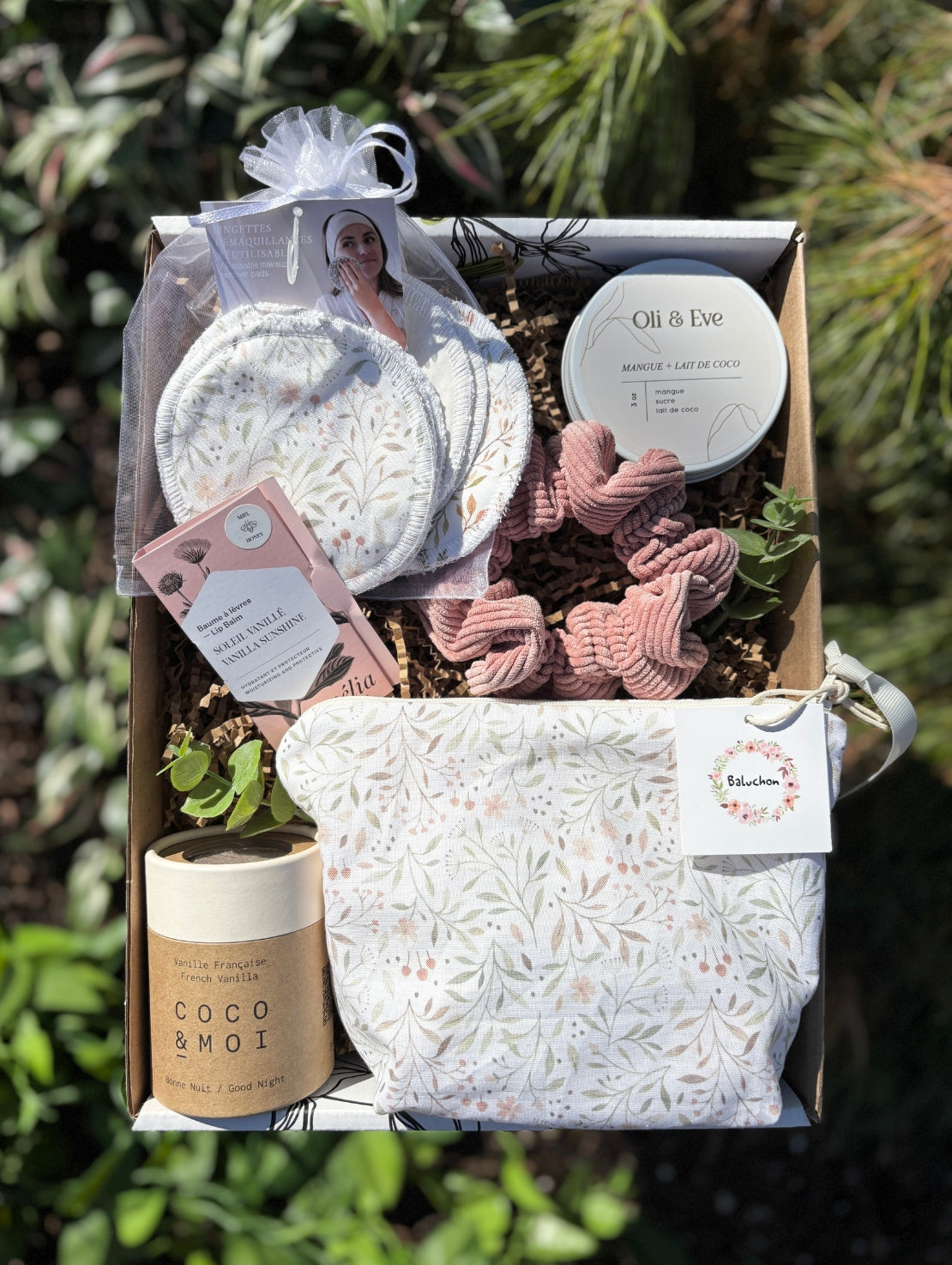 BTE013 Coffret cadeau aux petits soins
