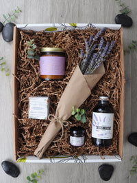 Coffret cadeau détente à la lavande
