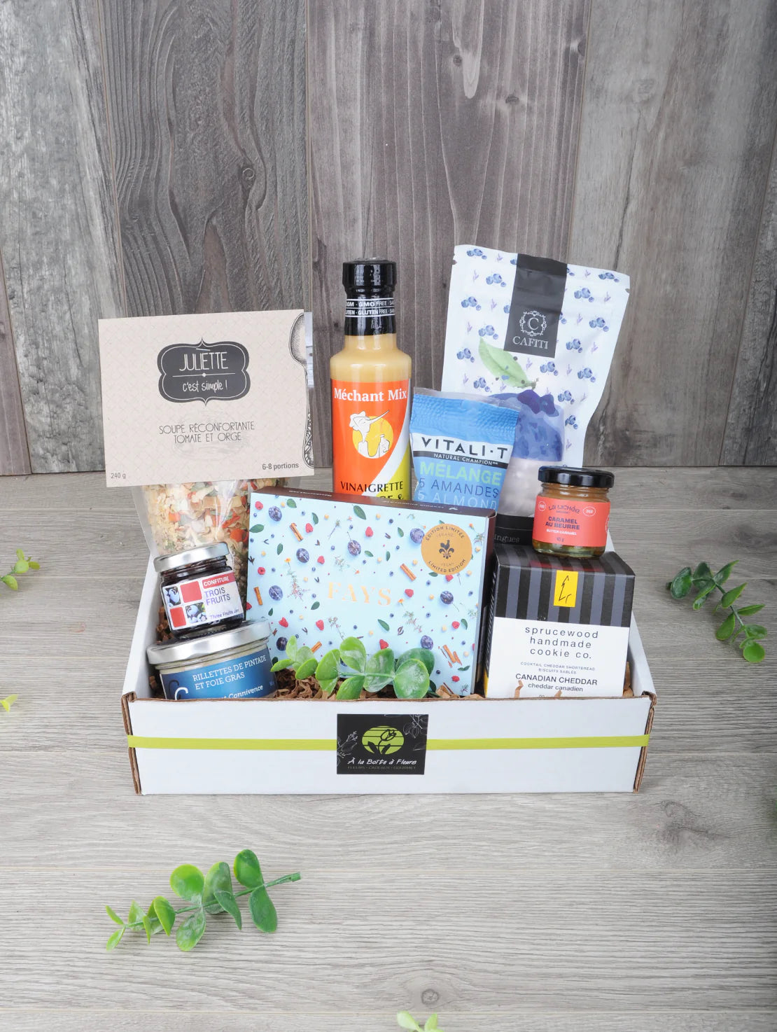 Coffret cadeau réconfort