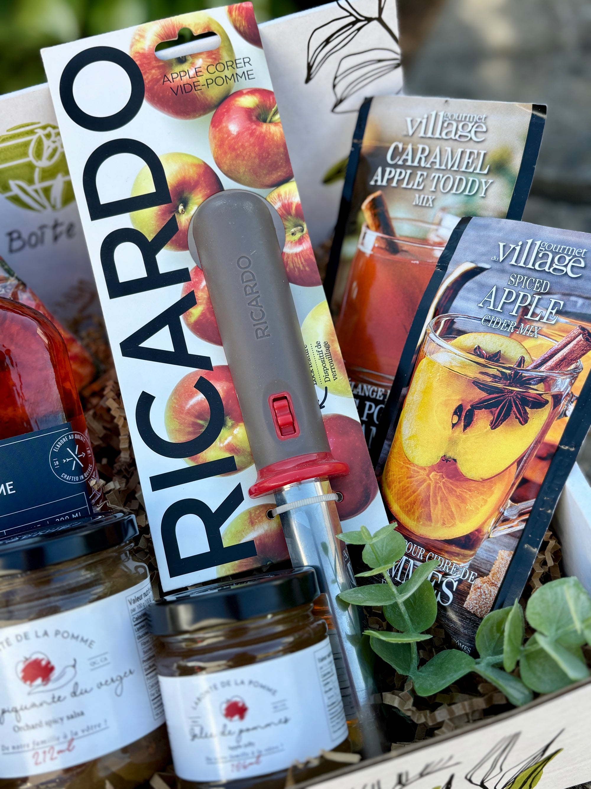 BTE023 Boîte cadeau passionné de pommes