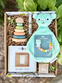 BTE036 Boîte cadeau bébé doudou