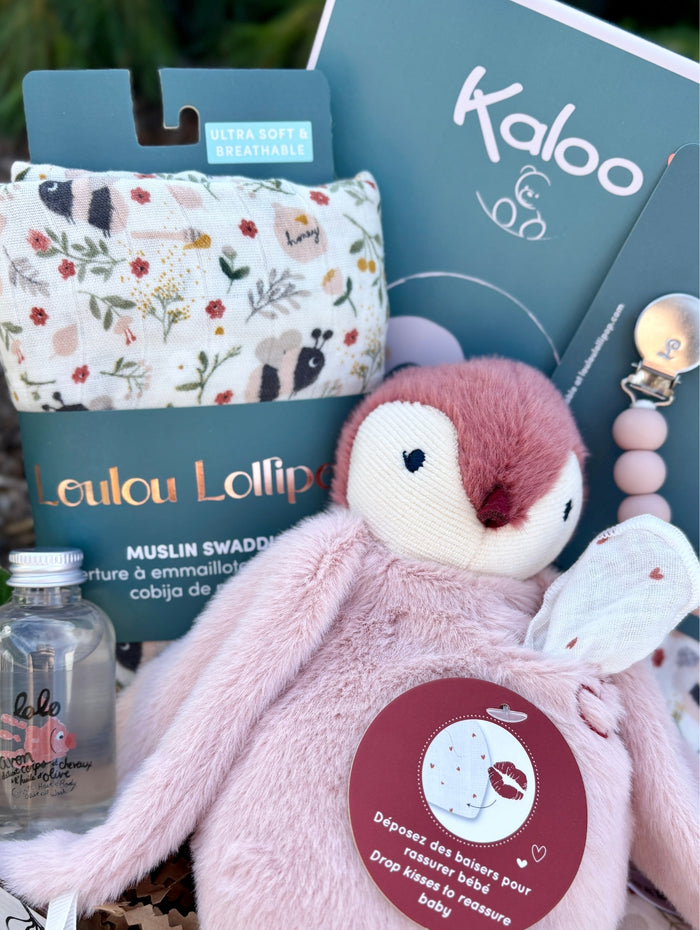 BTE043 Boîte cadeau peluche et doudou