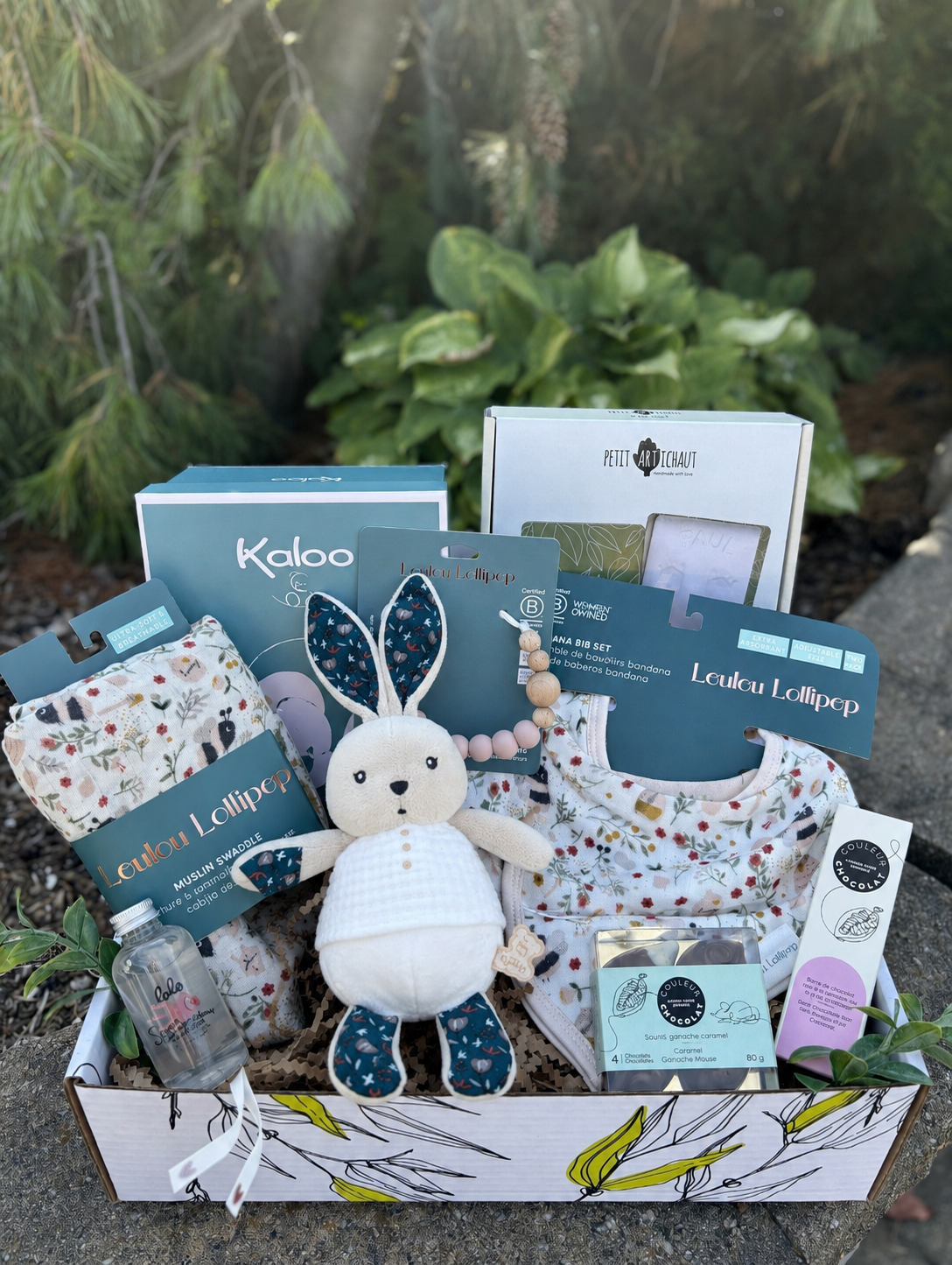 Boîte cadeau peluche & doudou