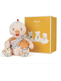 BTE044 Boîte cadeau bébé et sa peuche
