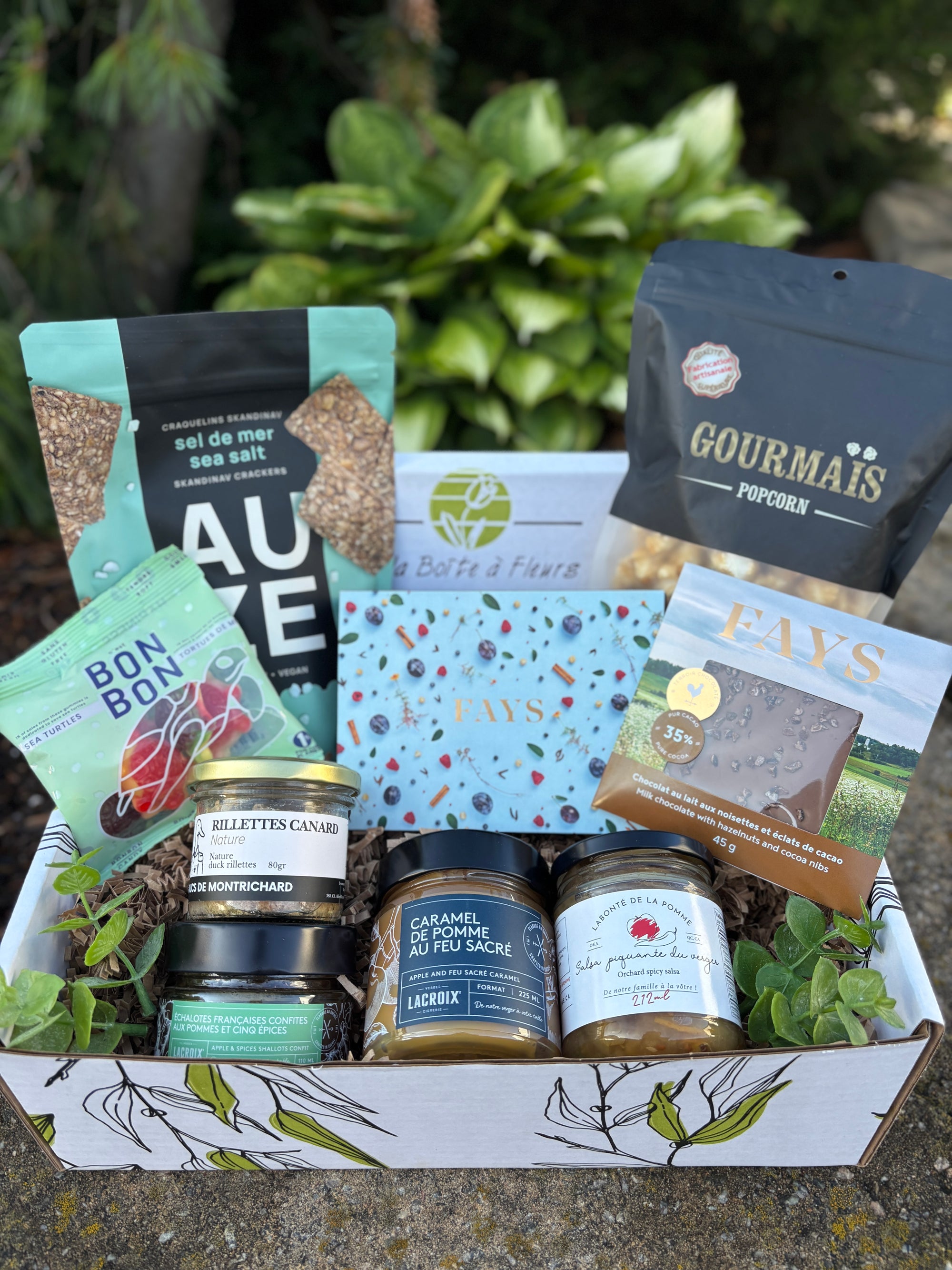 BTE137 Panier cadeau du terroir québécois