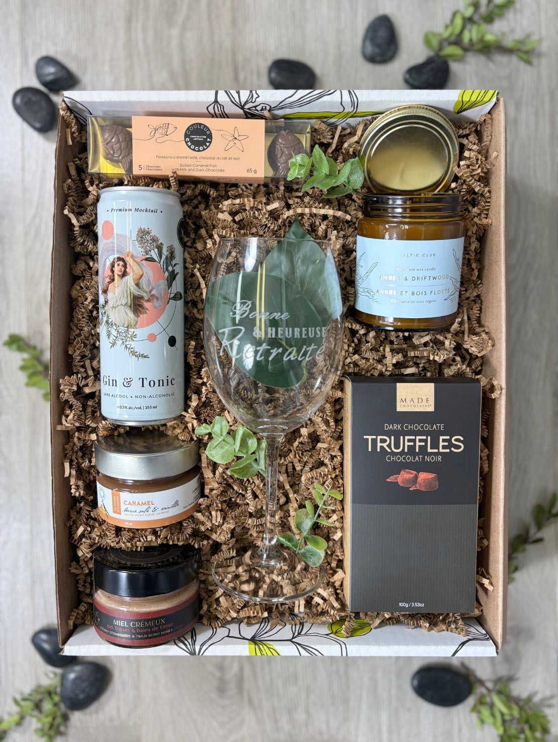 BTE252 Coffret cadeau retraite pour femme