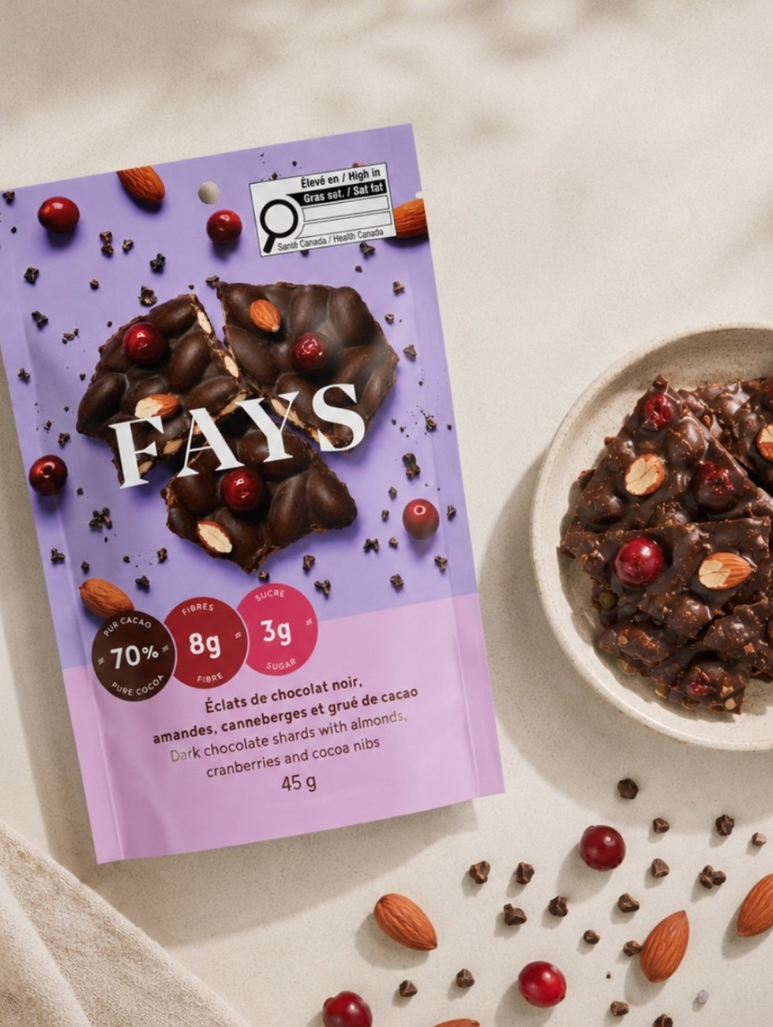 CHO025 Éclats de chocolat Fays