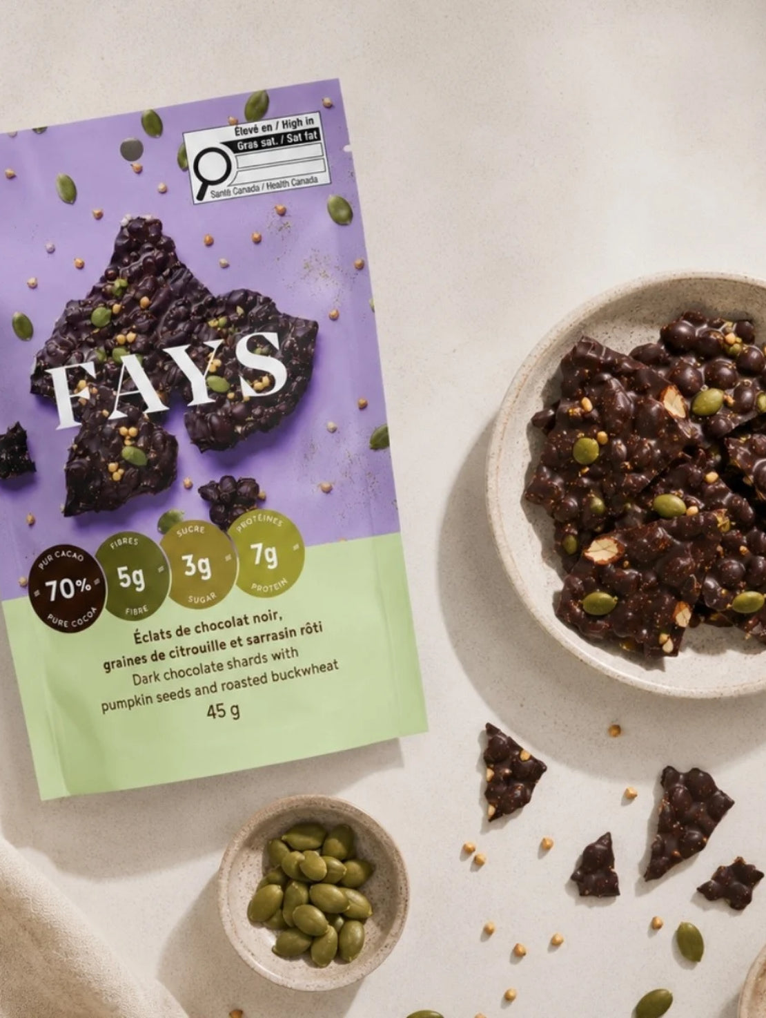 CHO025 Éclats de chocolat Fays