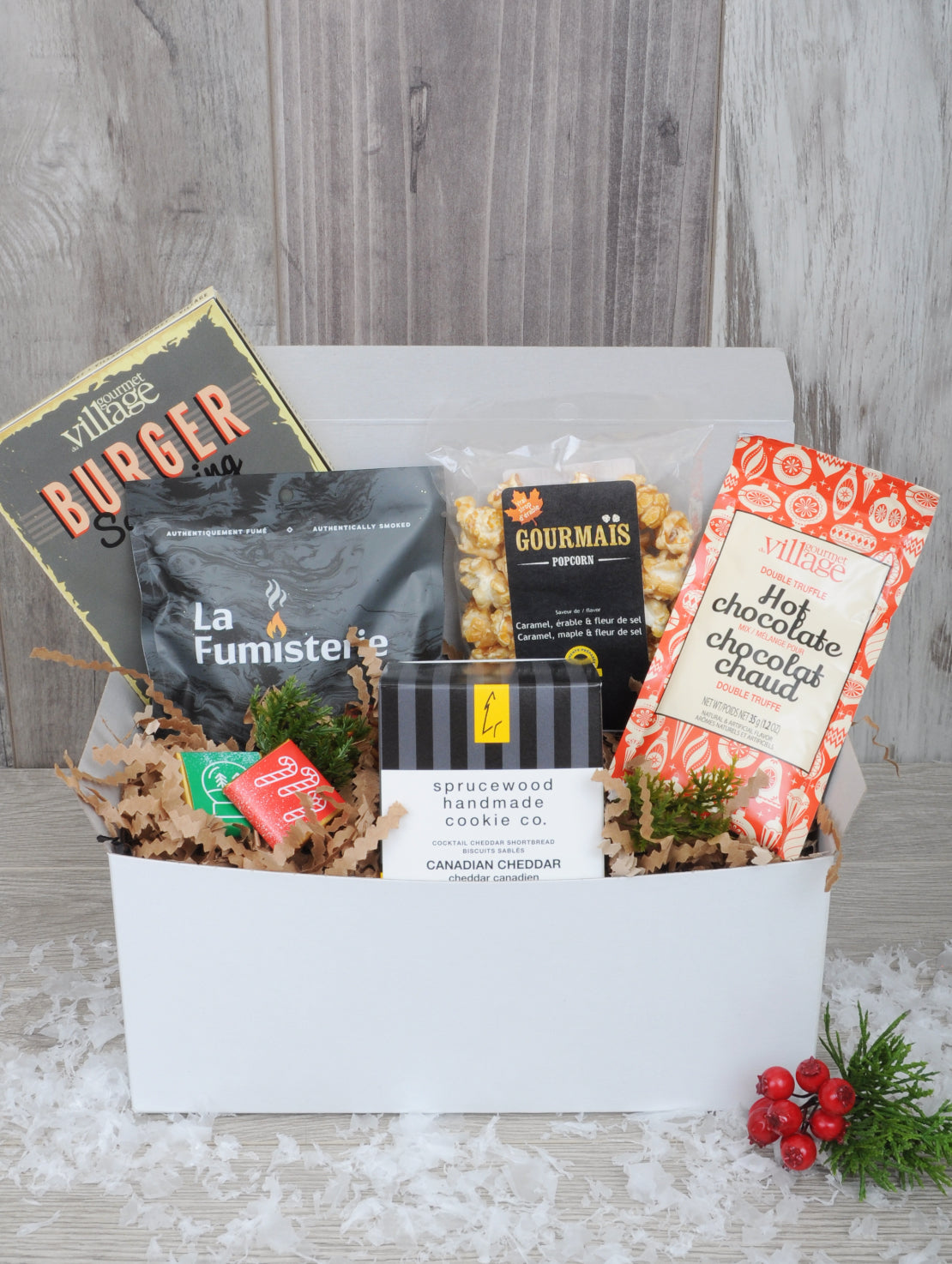 Coffret festif de saveurs locales