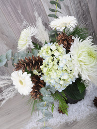 Bouquet douceur hivernale