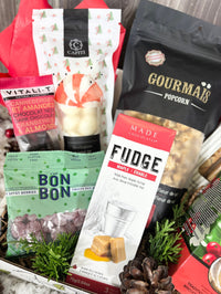 NOE391 Boîte cadeau plaisirs sucrés à partager