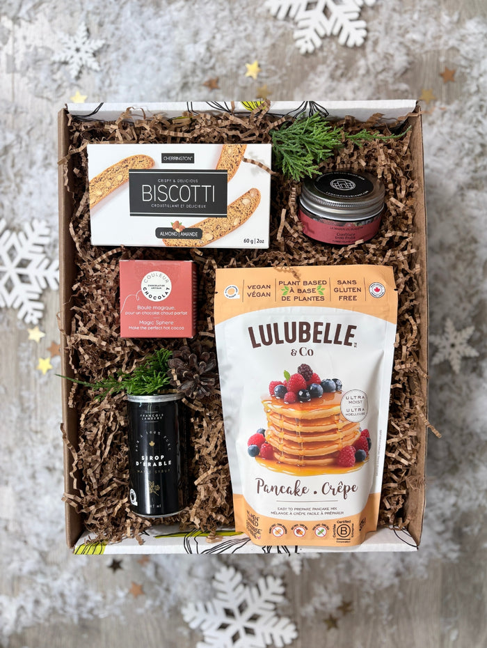 NOE401 Boîte cadeau petit déjeuner gourmet