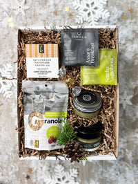 NOE402 Boîte cadeau petites douceurs