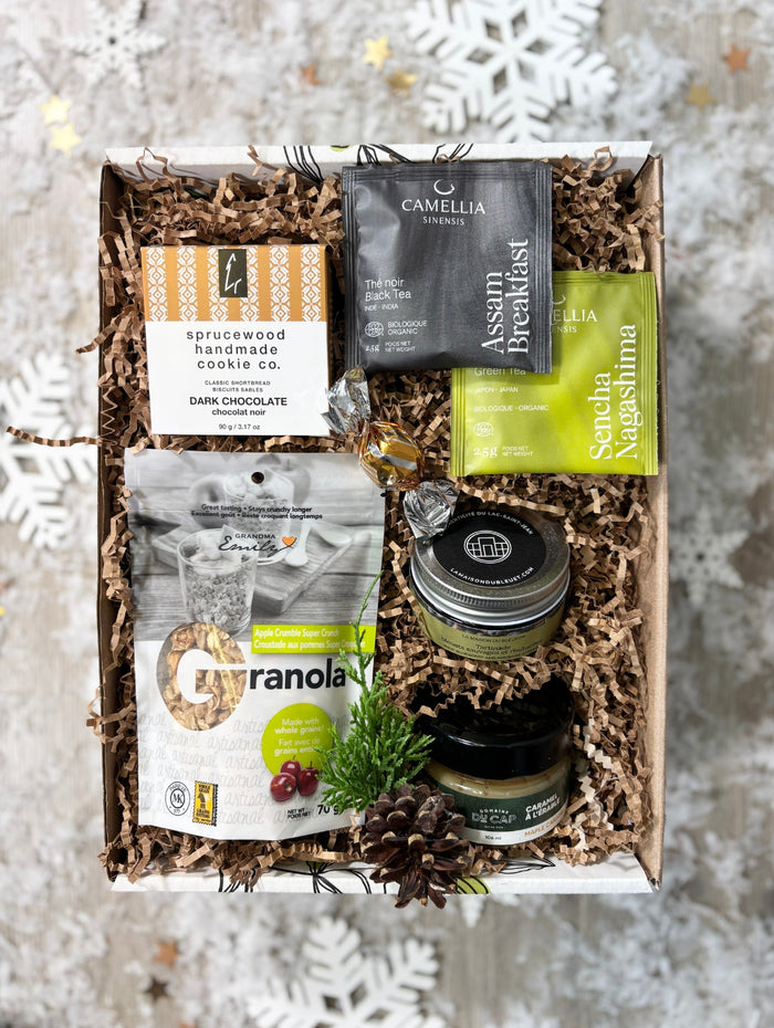 NOE402 Boîte cadeau petites douceurs