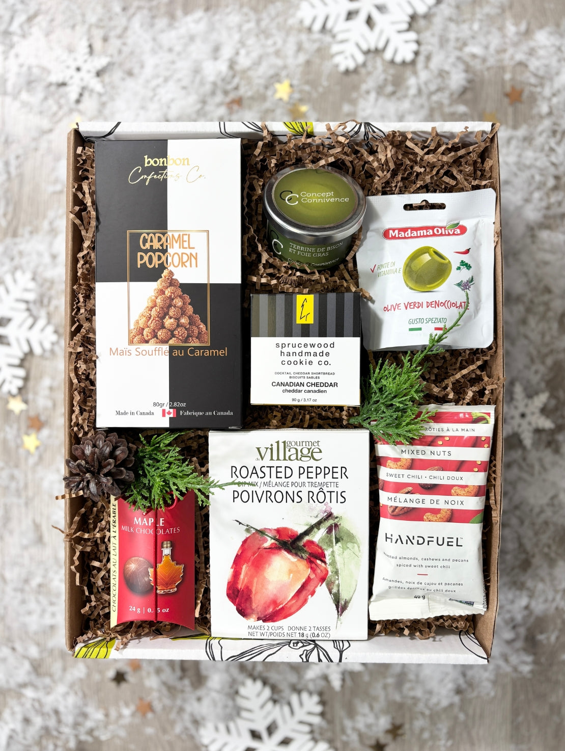 NOE403 Coffret cadeau corporatif gourmet