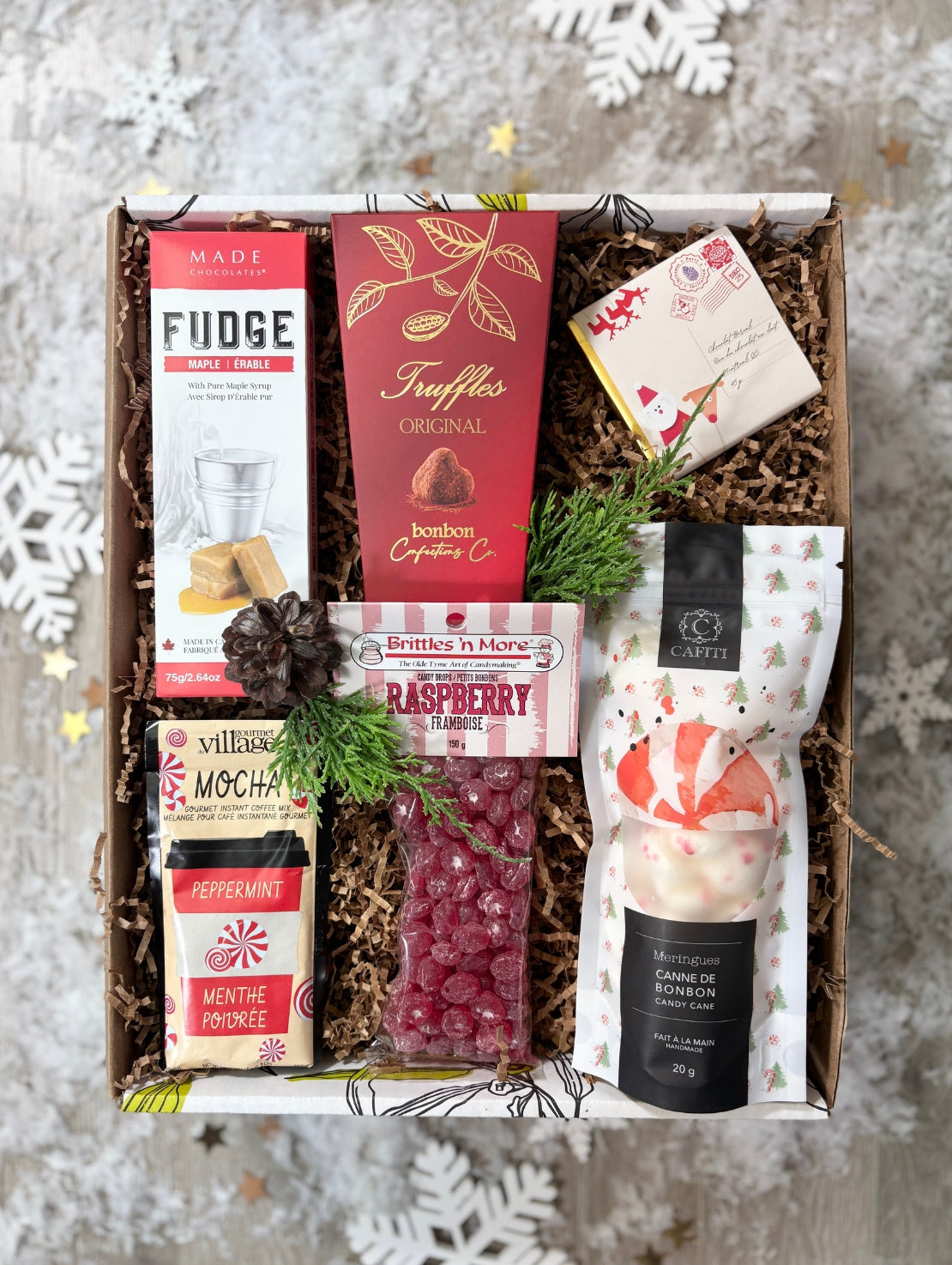 NOE404 Coffret cadeau corporatif sucré