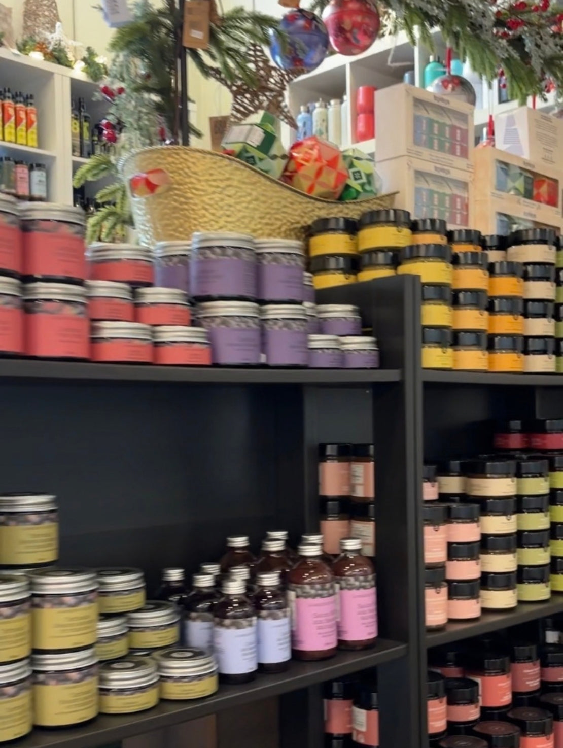 NOE409 Création personnalisée - Panier cadeau de Noël