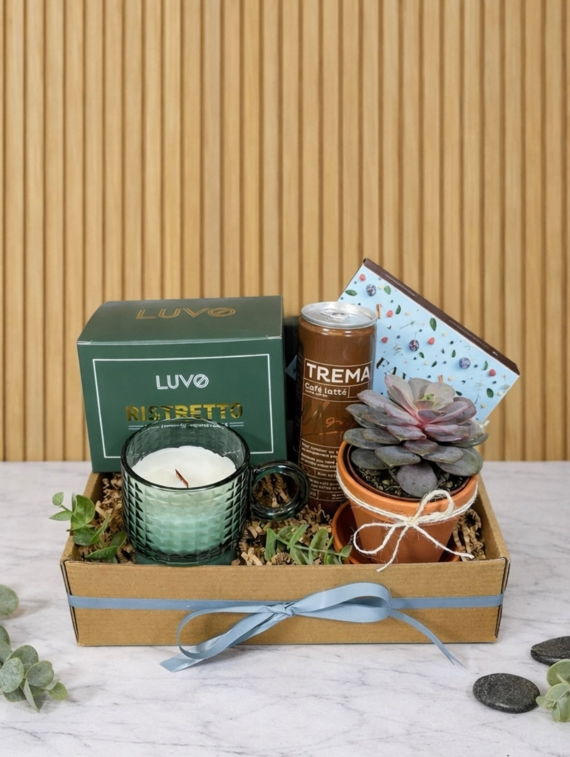 Panier cadeau pour amateur de café