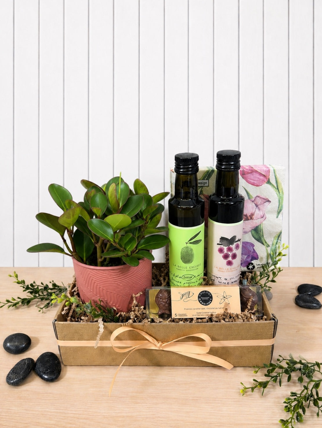 PAN127 Plante fleurie et produits locaux