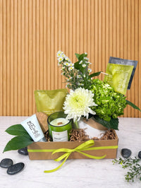 PAN128 Panier cadeau spa à la maison