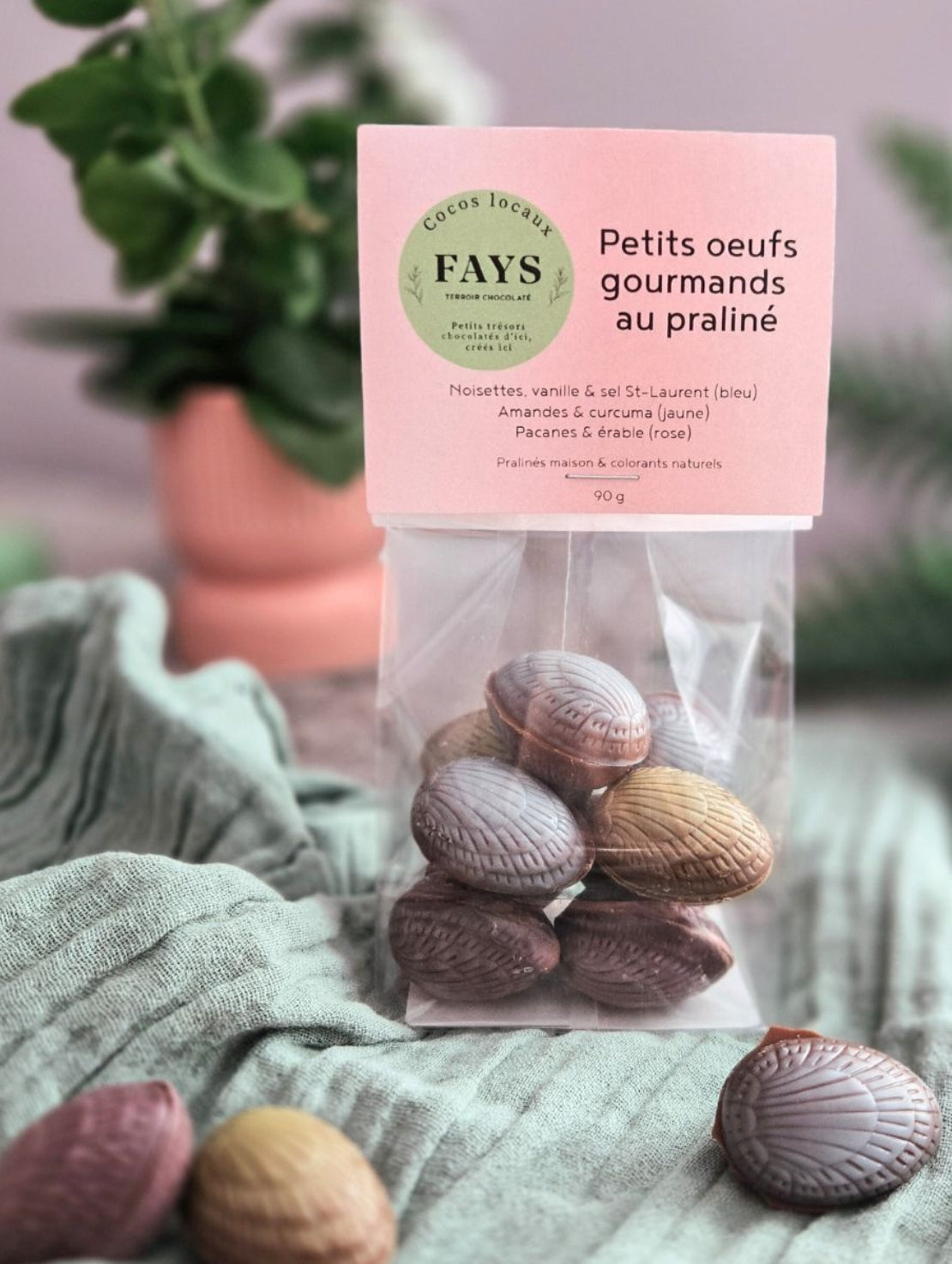 PAQ017 Petits œufs gourmands en chocolat