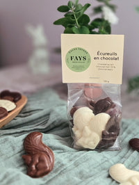 PAQ043 Les écureuils en chocolat