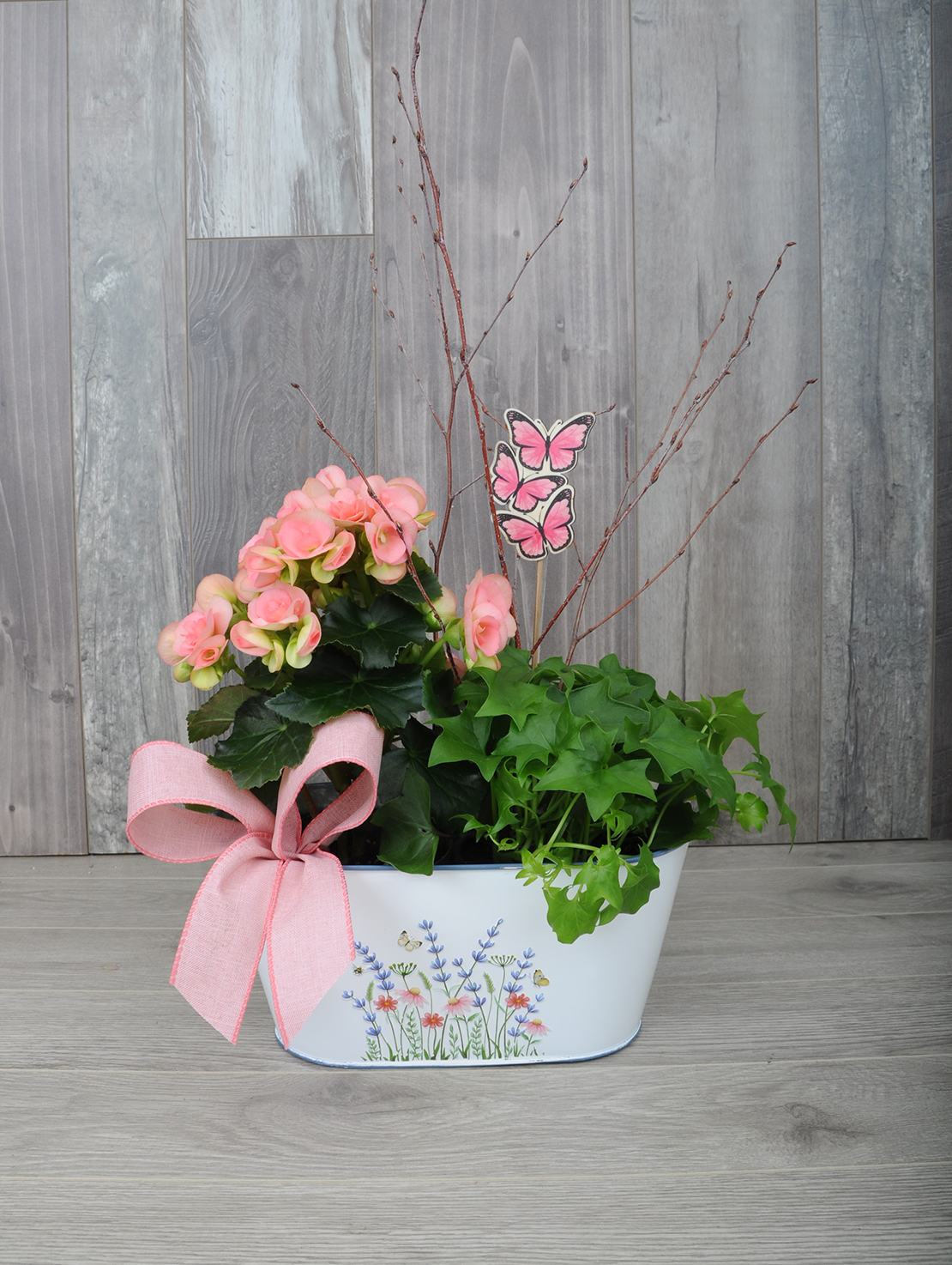 Jardinière de plantes pour la terrasse
