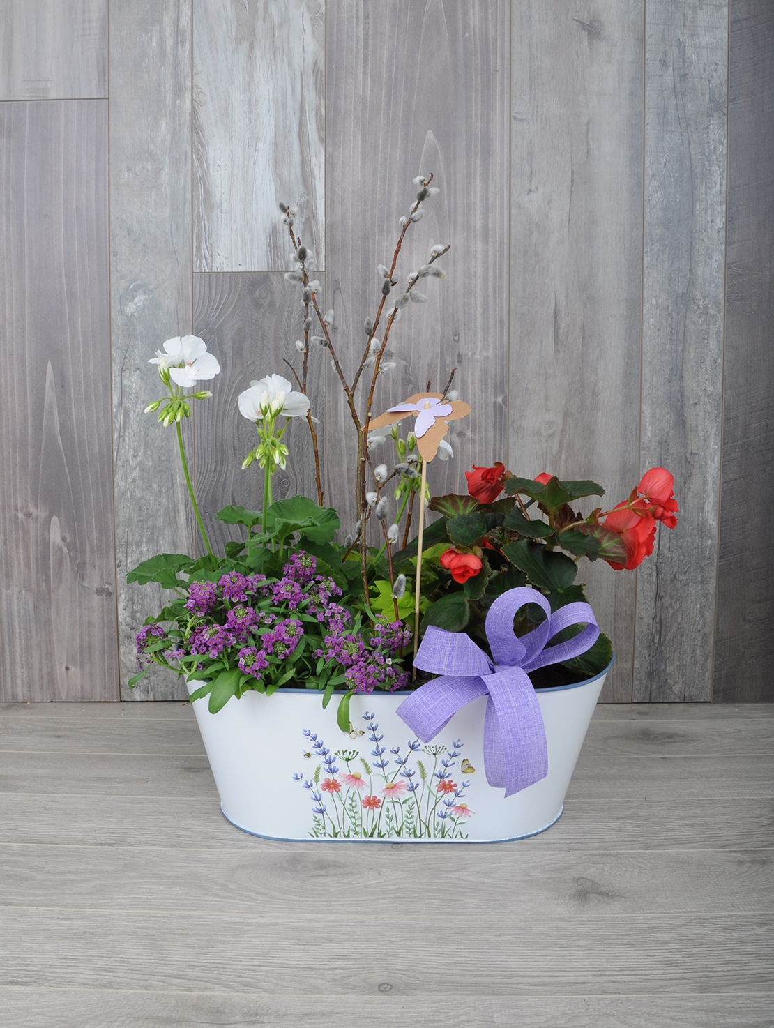 Jardinière de plantes  pour la terrasse