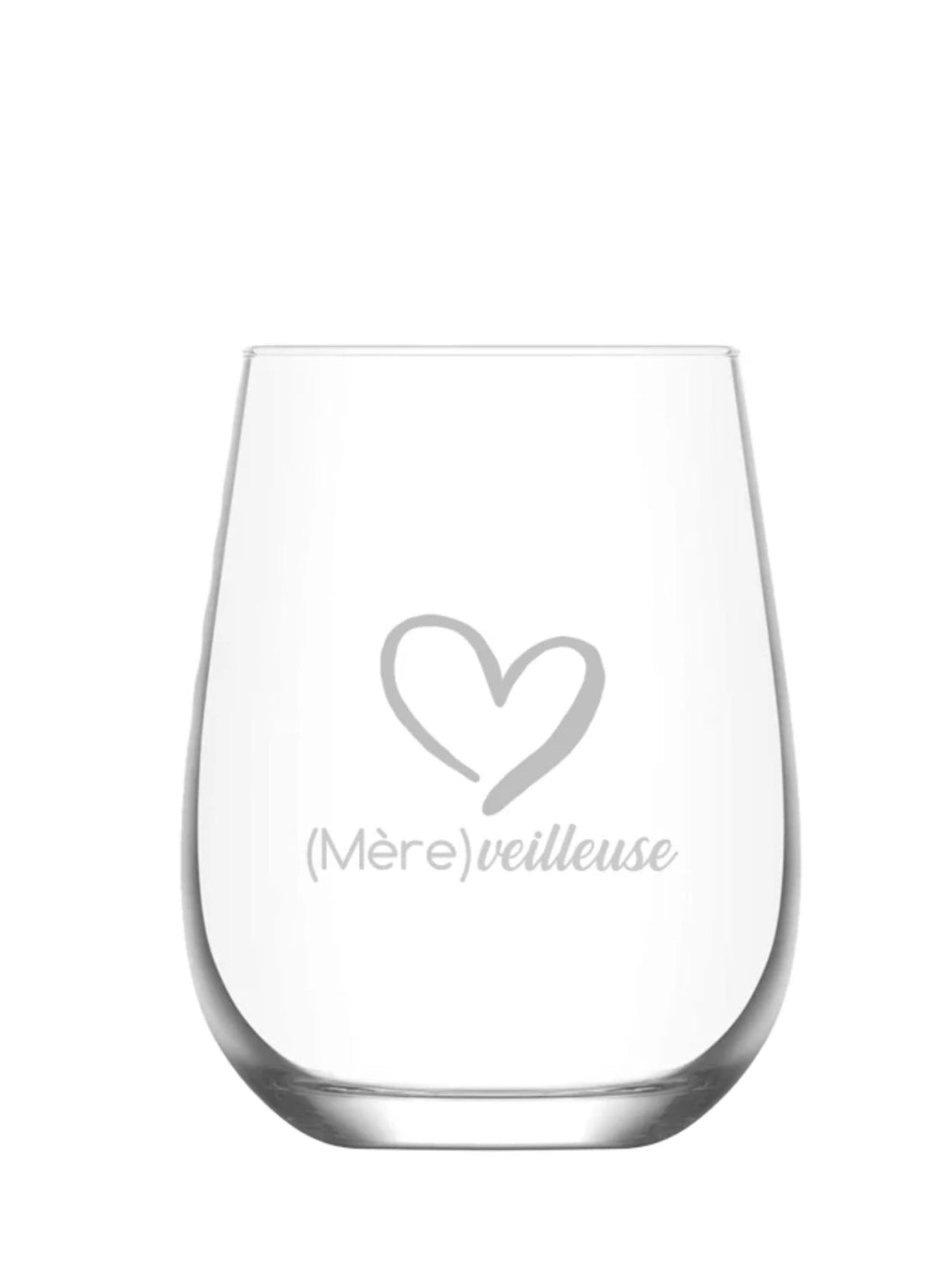 Verre La Maison du Bar Mère veilleuse