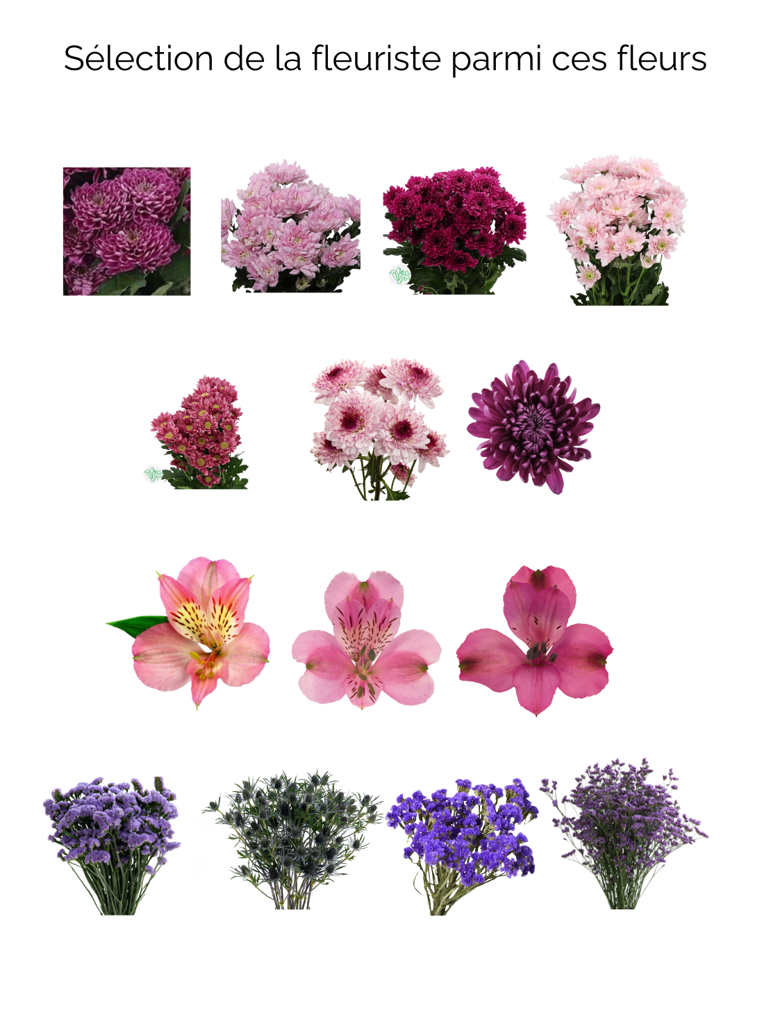 Sac floral à offrir
