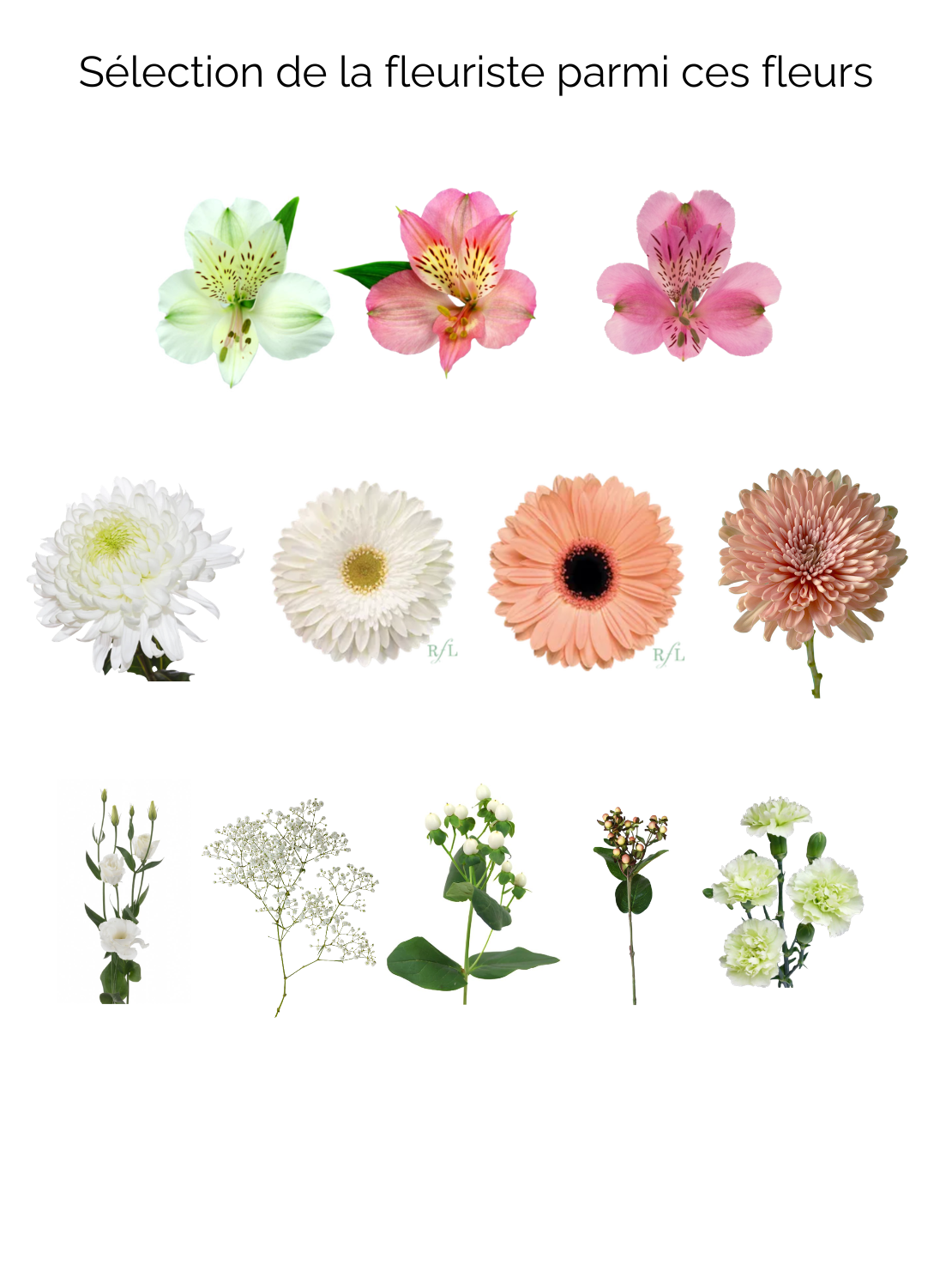 Sac floral à offrir
