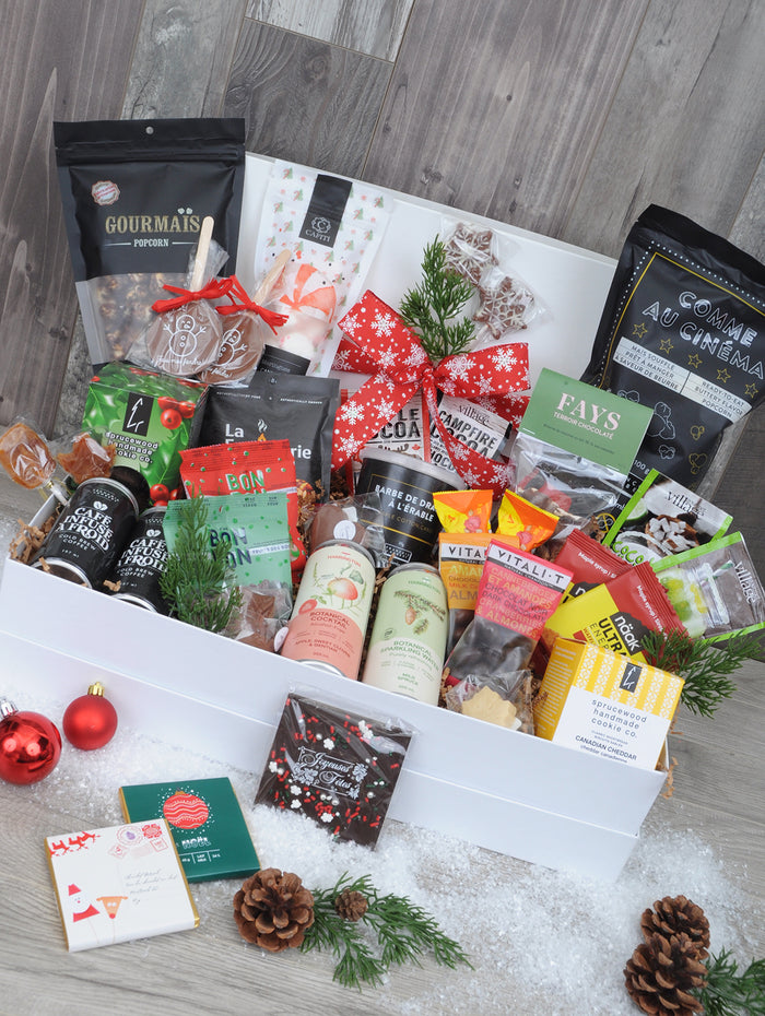 Boîte cadeau à partager à toute l'équipe