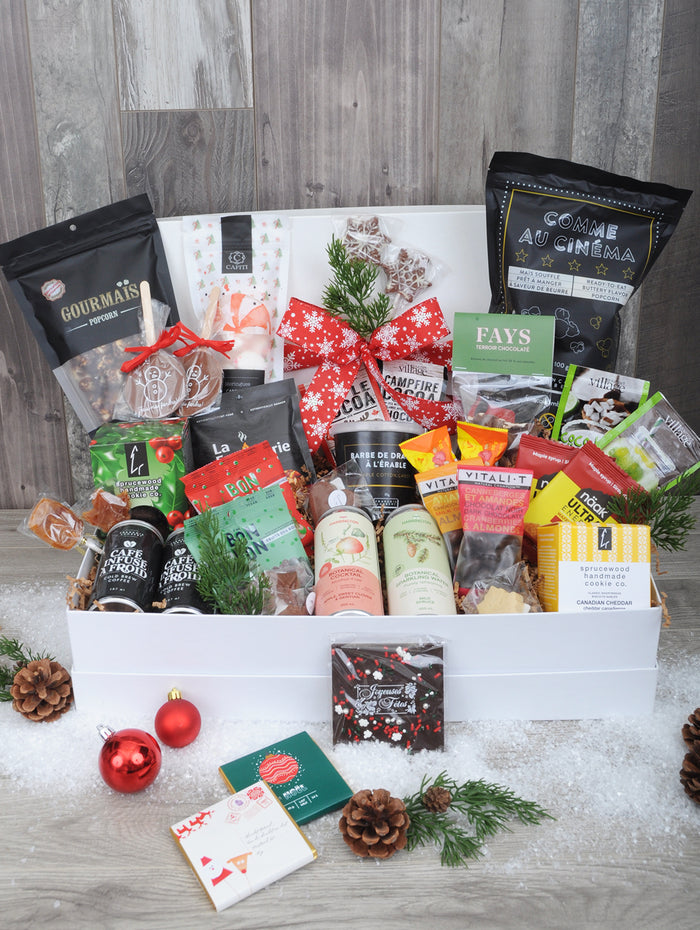 Boîte cadeau à partager à toute l'équipe