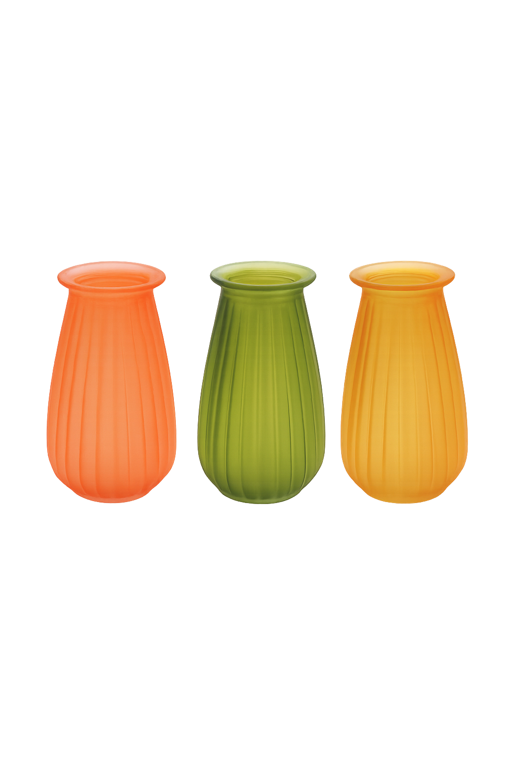 vases jaunes oranges verts