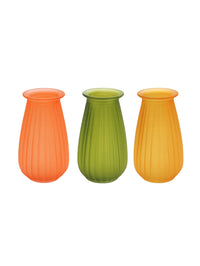vases jaunes oranges verts