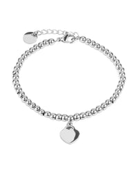 Bracelet pendentif en coeur Mia