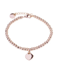 Bracelet pendentif en coeur Mia