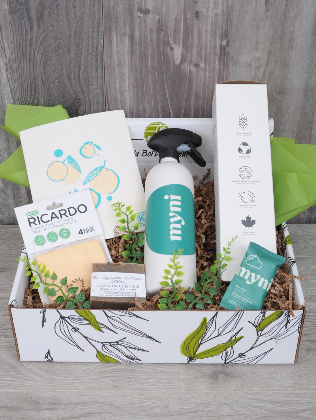 Boîte cadeau tiroir recyclable, ecologique et eco-responsable
