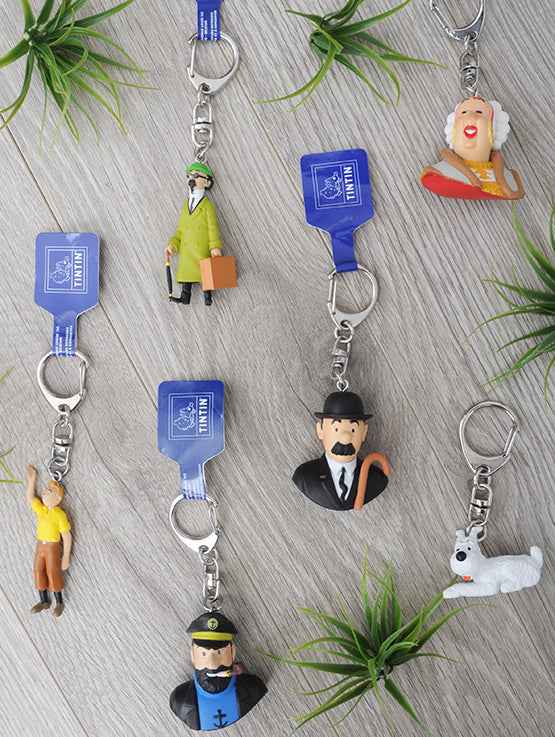 Tintin Key Rings Key ring Tintin Collection