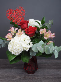 VAL097 bouquet je t'aime pour la saint-valentin